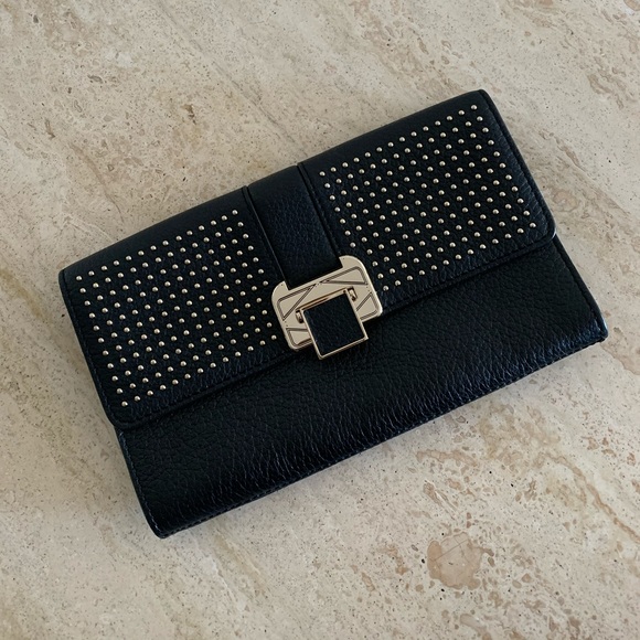 Rebecca Minkoff Handbags - New Rebecca Minkoff studded black clutch